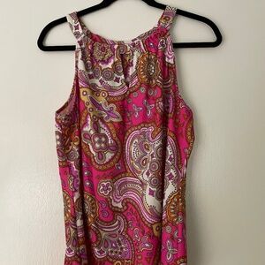 Jude Connally Paisley Top Size L